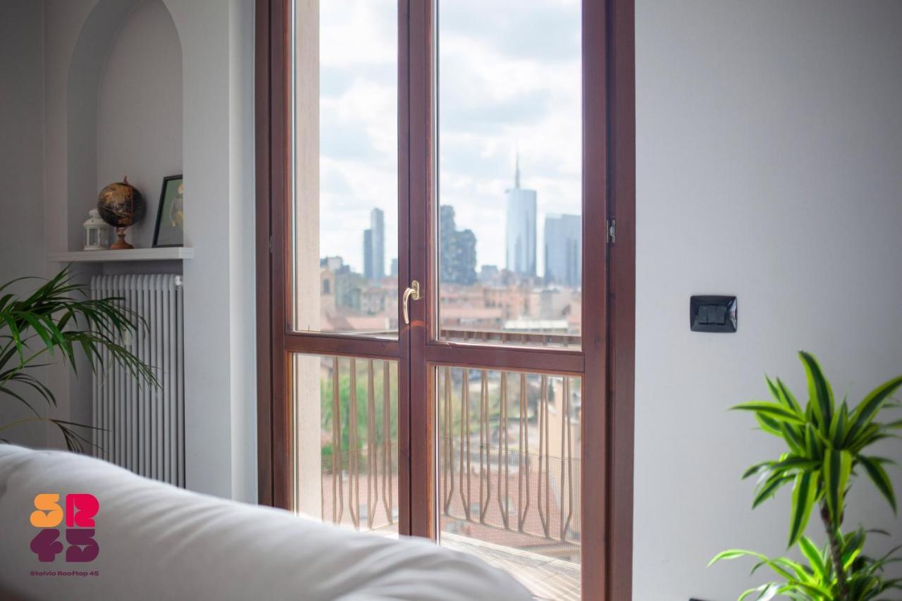 Stelvio Rooftop - Penthouse Skyline With Terrace And Jacuzzi Milão Exterior foto