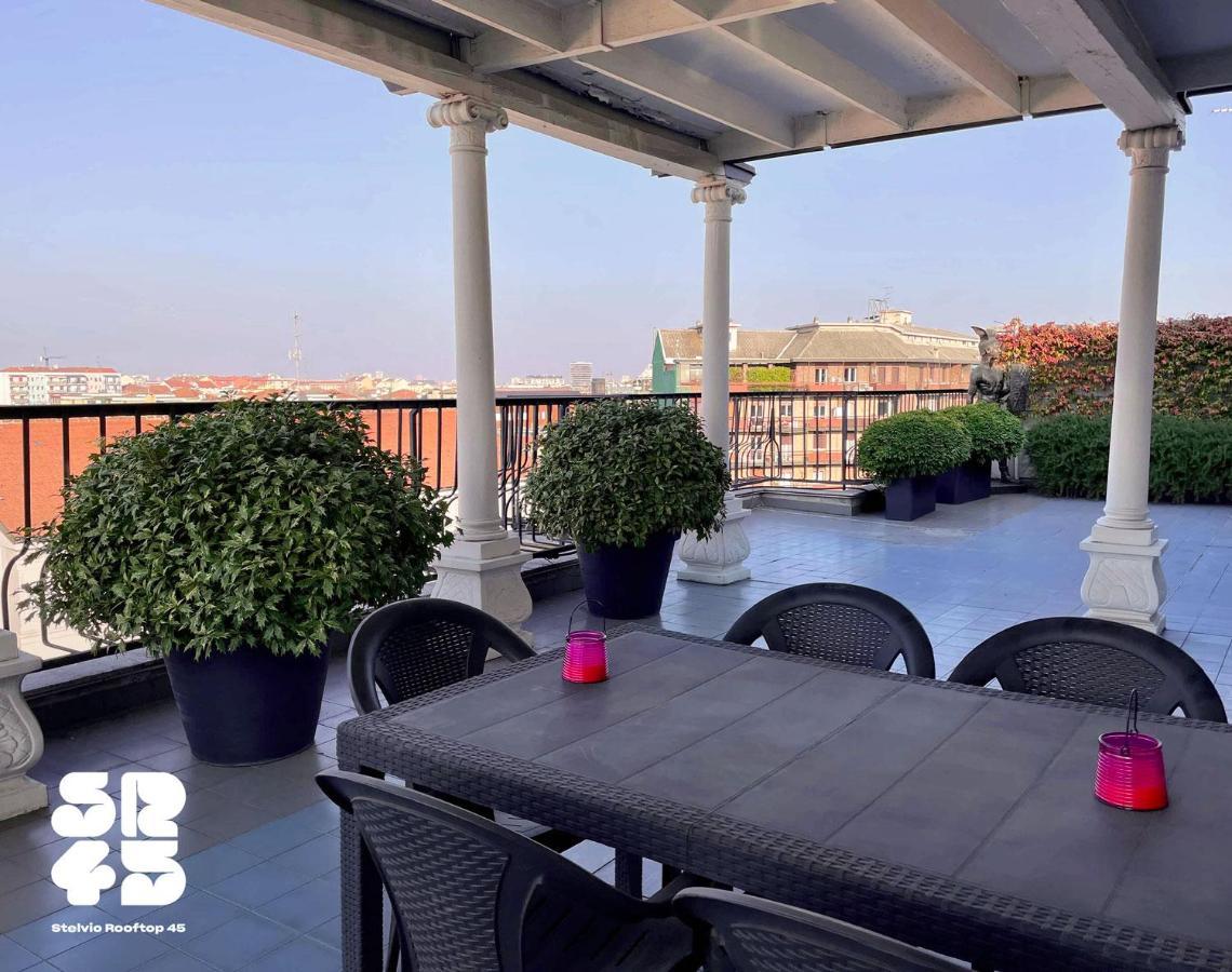 Stelvio Rooftop - Penthouse Skyline With Terrace And Jacuzzi Milão Exterior foto